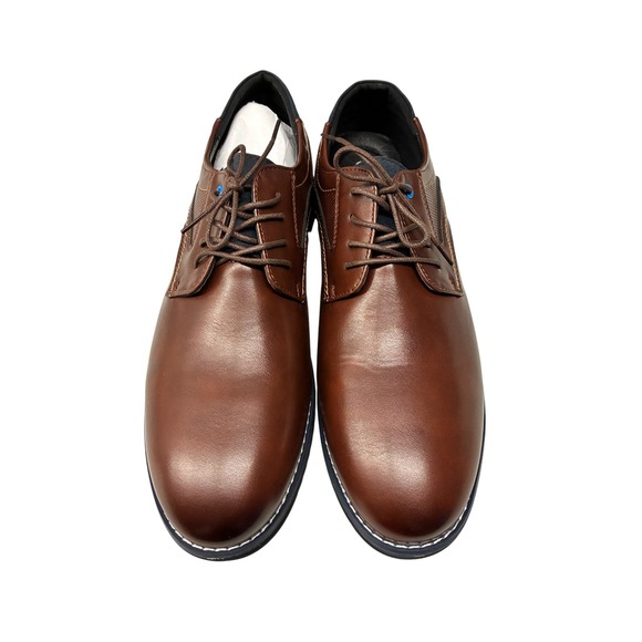 Gatsby Leather Oxford Dress Shoes Men\'s US 15 Brown Lace Up Formal NWOT main image 11